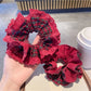 Gifty - Autumn/Winter Red Voluminous Scrunchie
