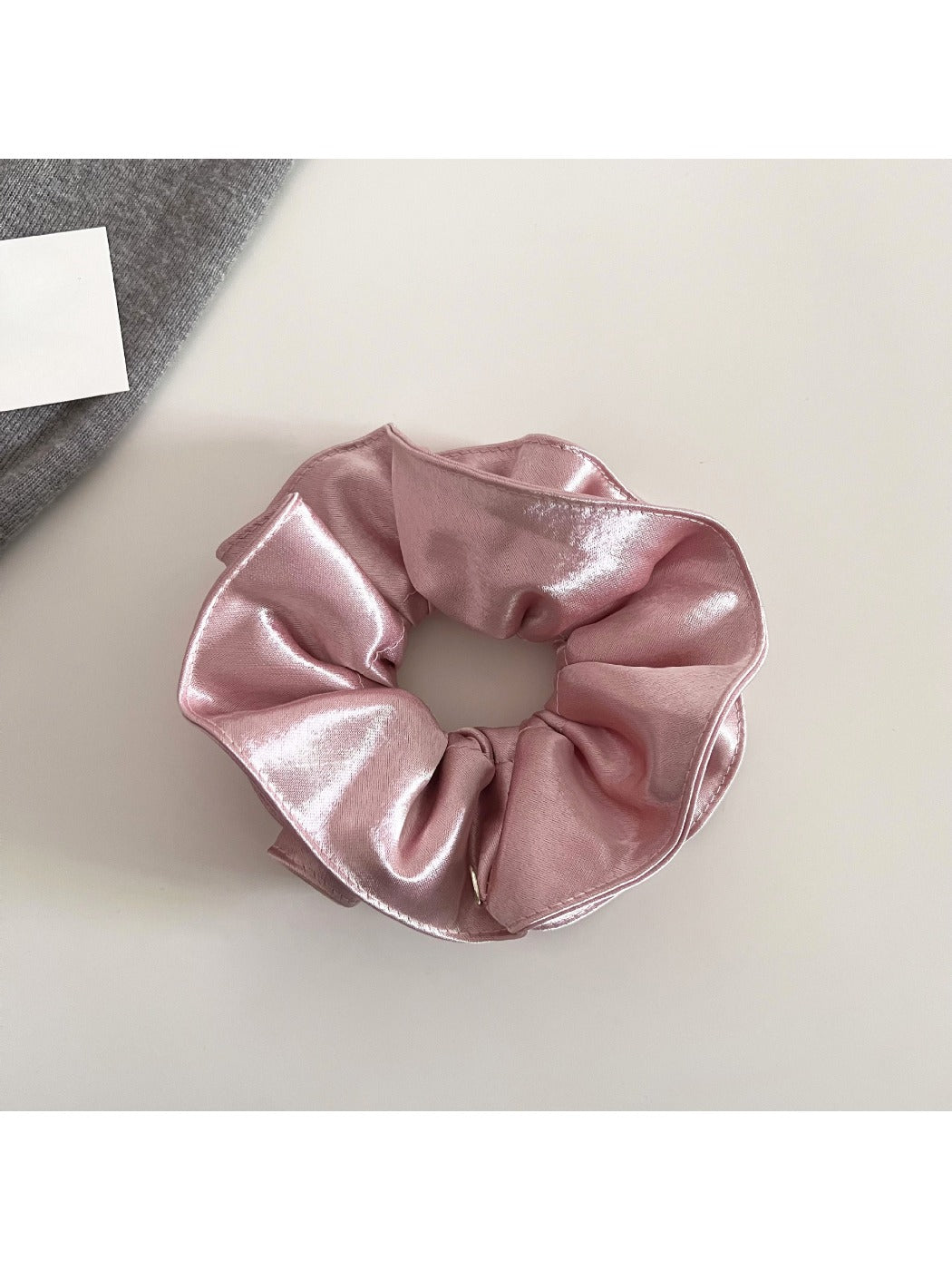 Gifty - Shimmery Double Layer Scrunchie Hair Tie
