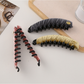 Beau - Curved Velvet Wrapped Hair Clip