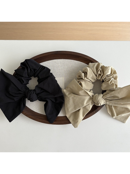 Gifty - Sweet Bow Detail Polyester Scrunchie