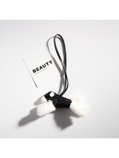 Keypus - Solid Color Puppy Keychain