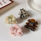 Beau - Small Double Bow Claw Clip
