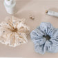 Gifty - Floral Print Polyester High Elastic Scrunchie