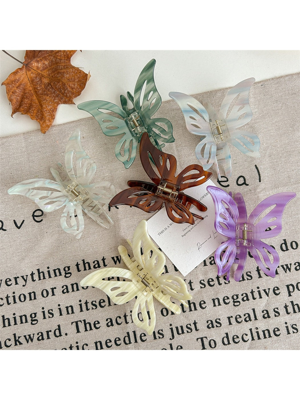 Beau - Sweet Style Butterfly Hair Claw Clip