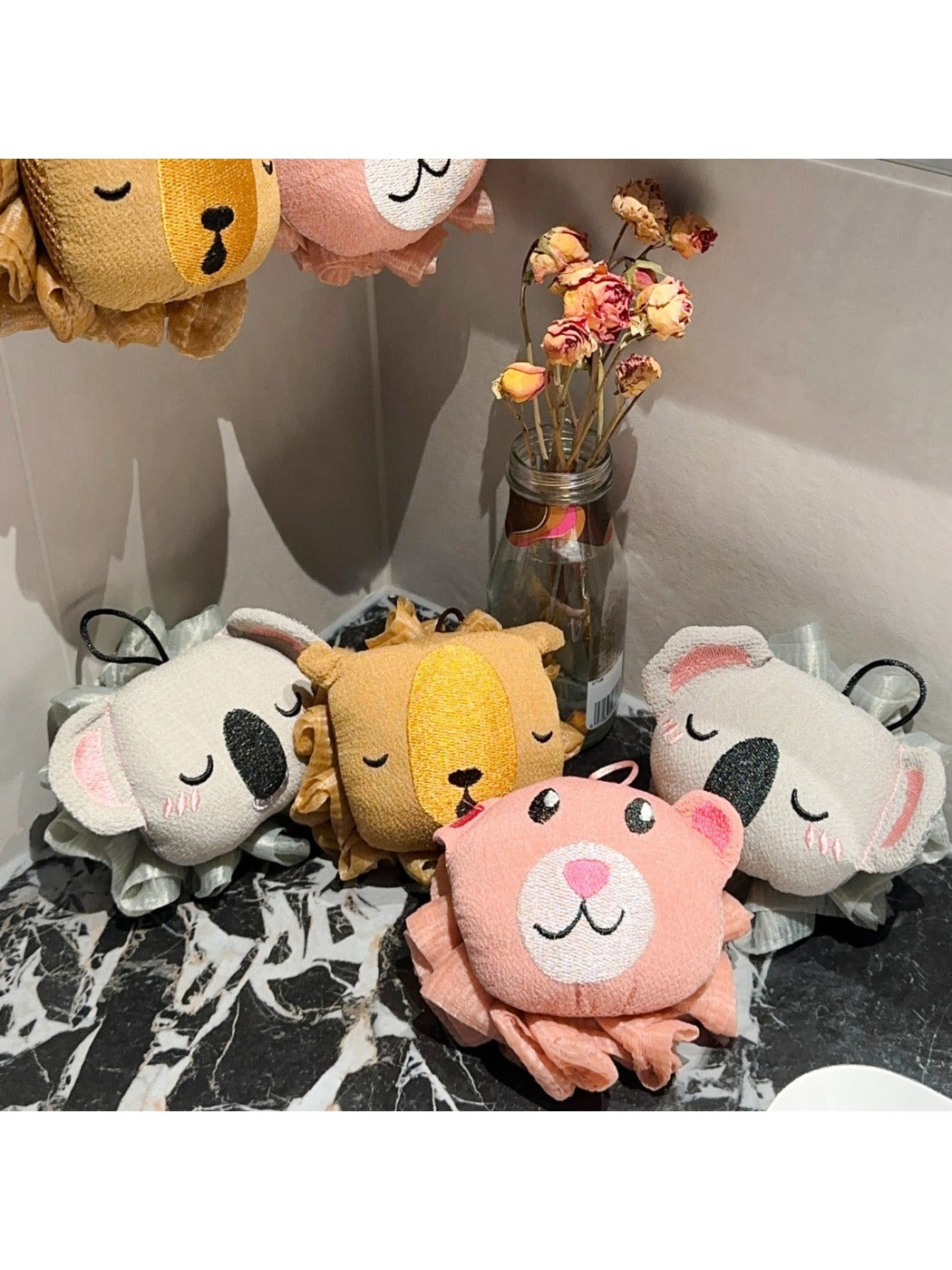 Papo - Animal Shaped Shower Puff