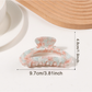 Beau - Color Spliced Openwork Hair Claw Clip