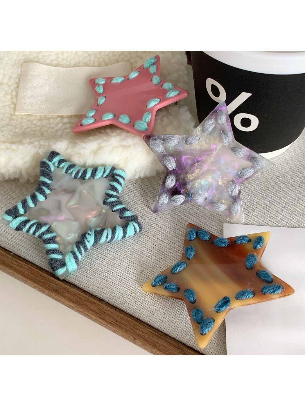 Beau - Star Shaped Geometric Hair Clip