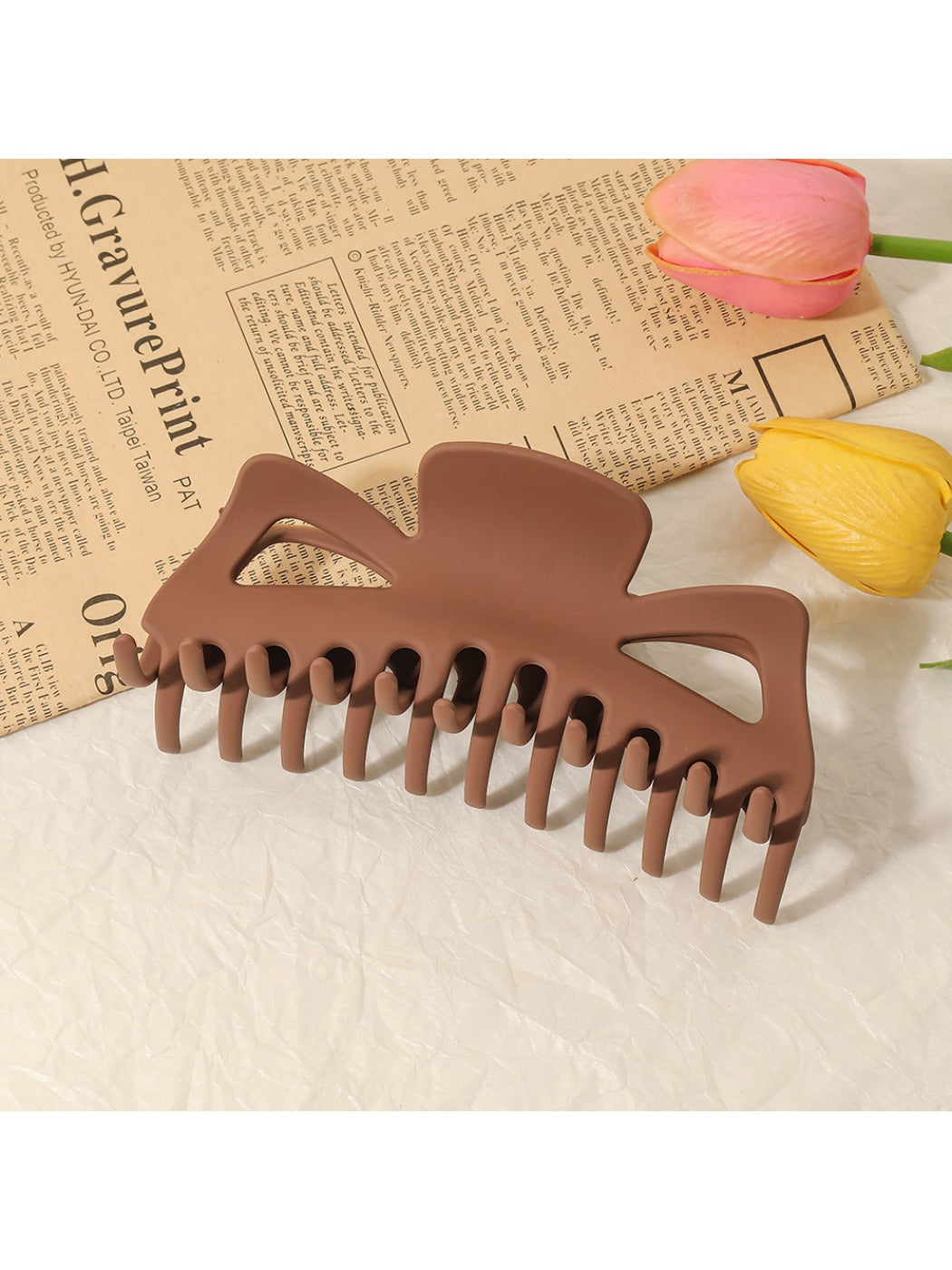 Beau - Simple Bow Design Claw Clip