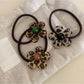 Gifty - Leopard Floral Hair Tie