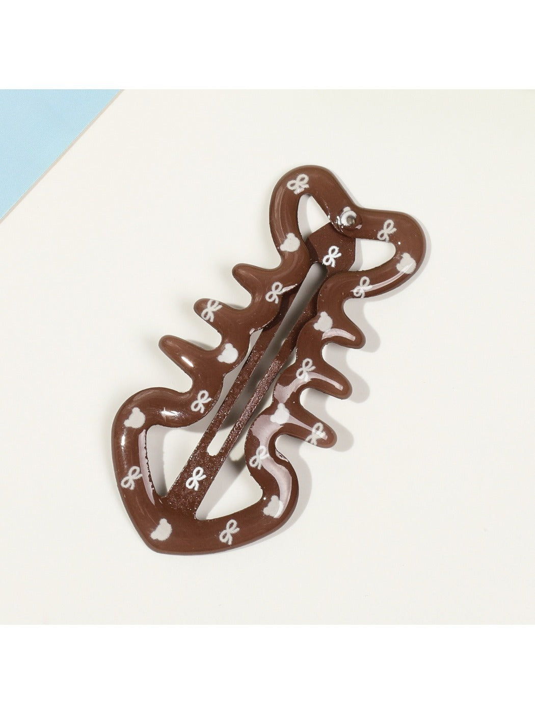 Beau - Fishbone-Shaped Side Bangs Hair Clip