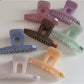 Beau - Curved Open Center Design Detail Claw Clip