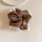 Gifty - Ruffled Minimal Solid Scrunchie