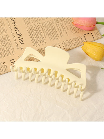 Beau - Simple Bow Design Claw Clip