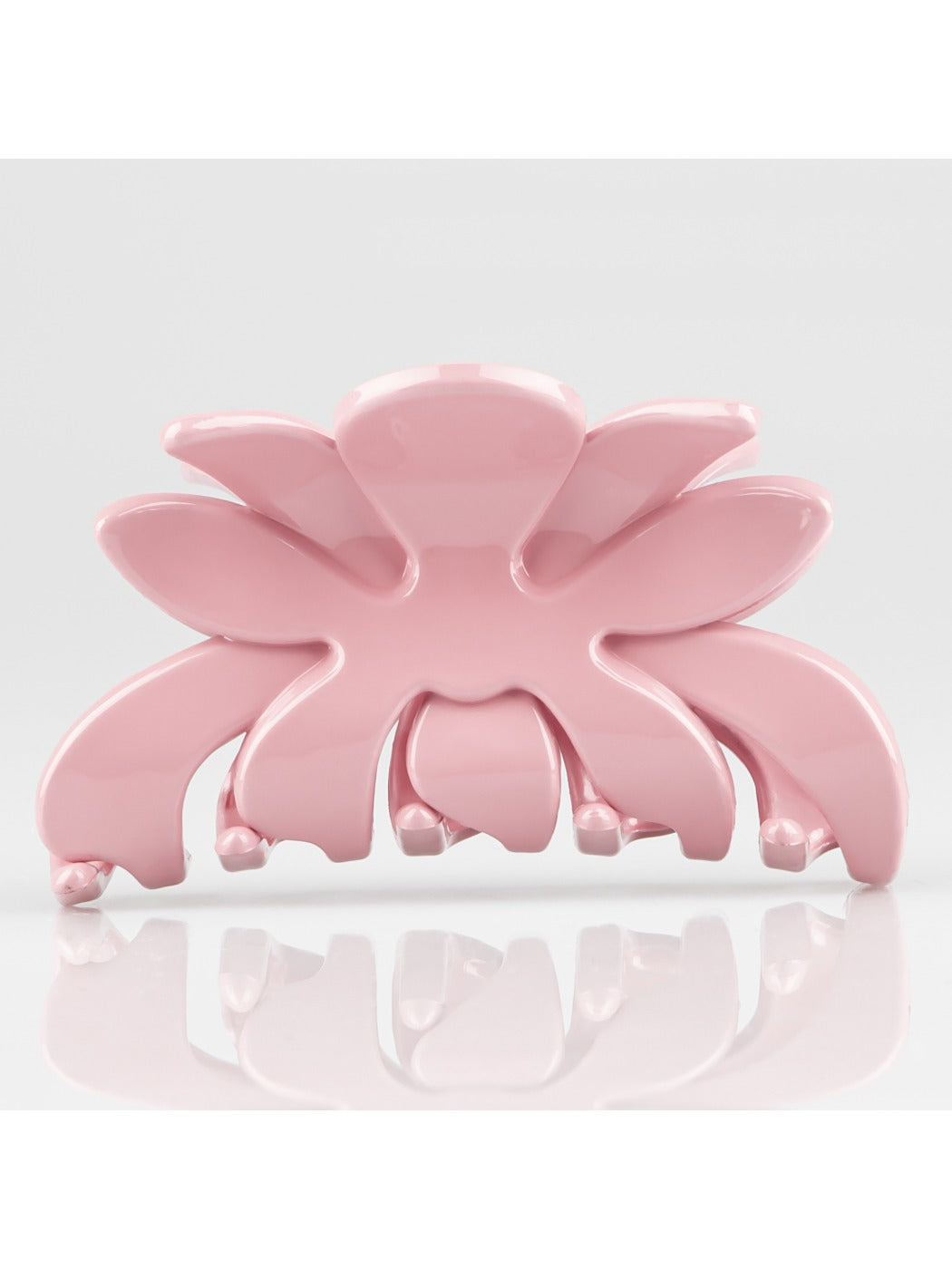 Beau - Minimalist Solid Color Flower Shaped Claw Clip