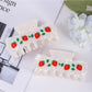 Beau - Oversized Strawberry Print Claw Clip