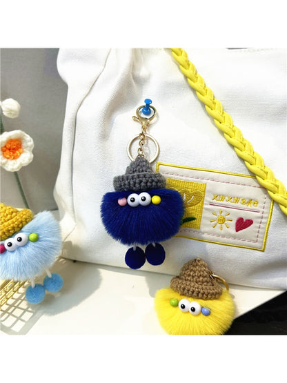 Keypus - Cute Quirky Soot Sprite Keychain
