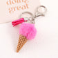 Keypus - Plastic Ice Cream Bag Charm Keychain