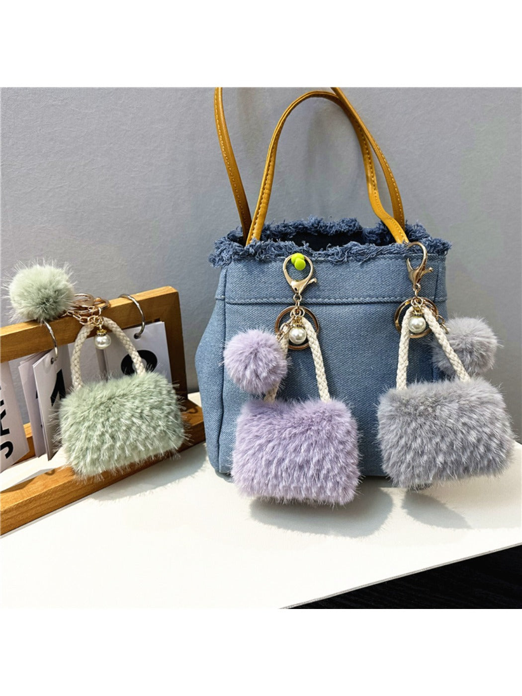 Keypus - Mini Bag Shaped Bag Charm Keychain