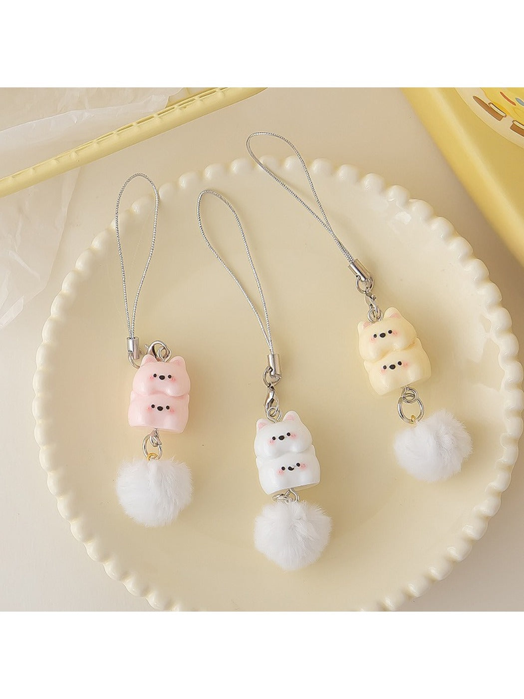 Keypus - Adorable Cartoon Puppy Keychain