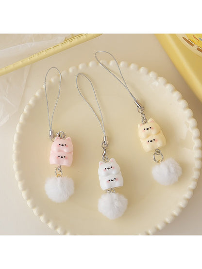 Keypus - Adorable Cartoon Puppy Keychain