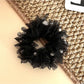 Gifty - Pearl Mesh Hair Tie Elastic Ponytail Holder