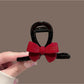 Beau - Simple Red Bow Hair Clip