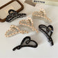 Beau - Large Heart Shaped Claw Clip
