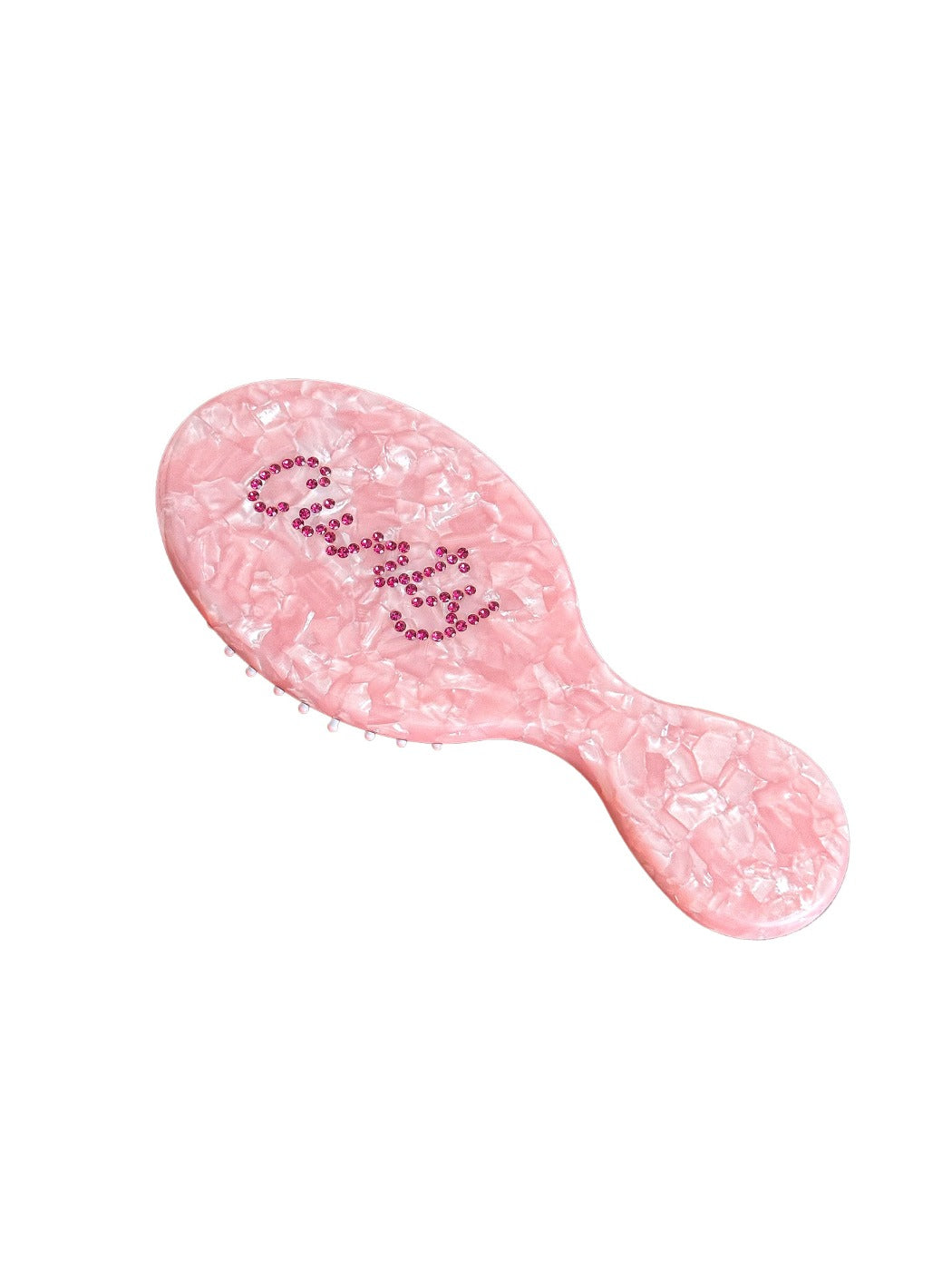 Camerow - Pink Cushion Hair Brush Small Portable