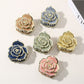 Beau - Round-Shaped Rose Hair Clip