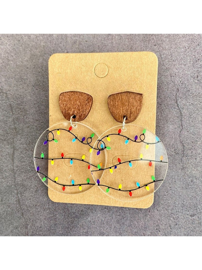 Earedge - Fashion Geometric Acrylic Earrings