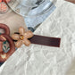 Beau - Solid Color Floral Hair Clip