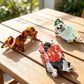 Beau - Acetate Dog Shape Animal Claw Clip
