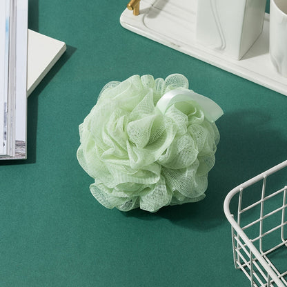 Papo - Soft Mesh Ribbon Hanger Lathering Bath Pouf