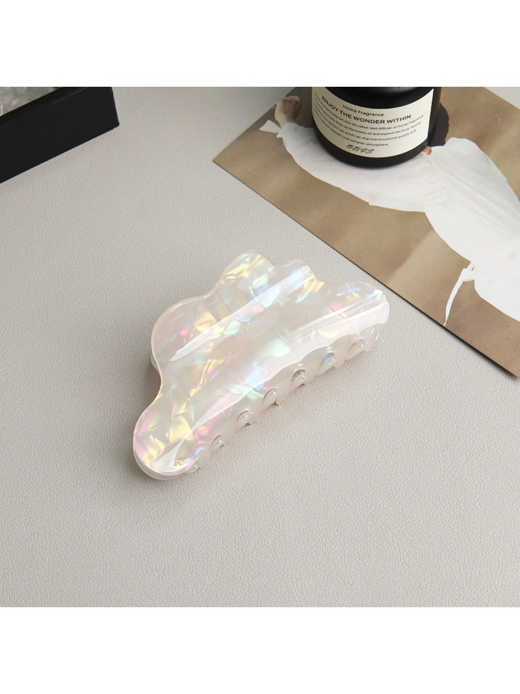 Beau - Colourful Rainbow Cloud Hair Claw Clip