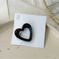 Beau - Valentine's Day Heart Shaped Hair Clip