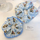 Gifty - Adorable Bear Striped Scrunchie
