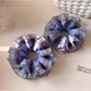 Gifty - Chic Blue Polka Dot Hair Scrunchie