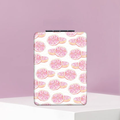 Mirroray - Foldable Fruit Print Portable Makeup Mirror