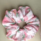 Gifty - Strawberry Print Polyester Scrunchie