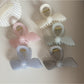 Beau - Solid Color Openwork Bow Shaped Claw Clip