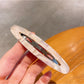 Beau - Elegant Oval Hollowed Out Hair Clip