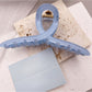 Beau - Essential Solid Color Crisscross Design Claw Clip