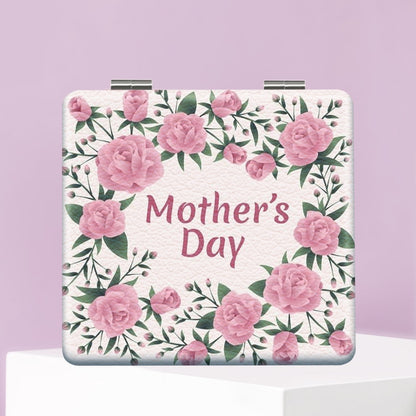 Mirroray - Mother's Day Print Portable Compact Mirror