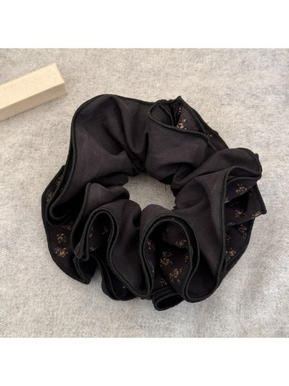 Gifty - Elegant Double Layer Floral Scrunchie