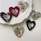 Beau - Stylish Heart Shaped Openwork Hair Clip