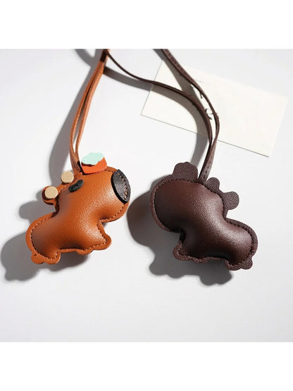 Keypus - Cute Capybara-Shaped Keychain