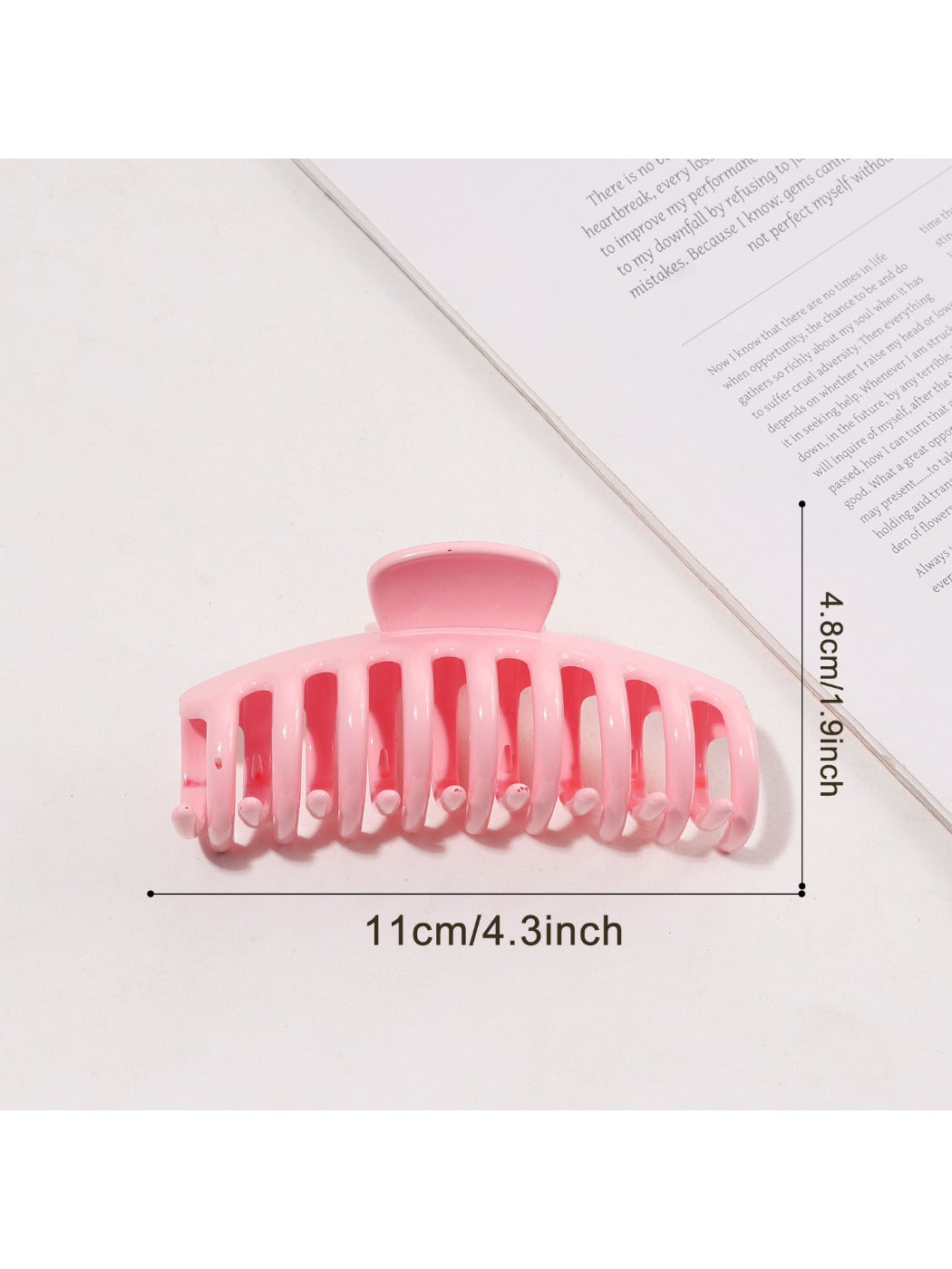 Beau - Pastel Large Hair Claw Clip