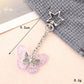Keypus - Decorative Bow Star and Butterfly Keychain