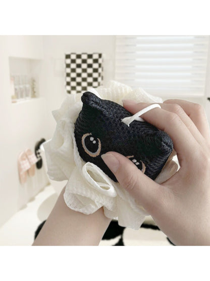 Papo - Adorable Cat Shaped Bath Pouf