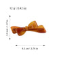 Beau - Adorable Asymmetrical Bow Hair Clips